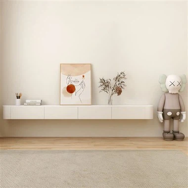 Сучасна настінна тумба під телевізор